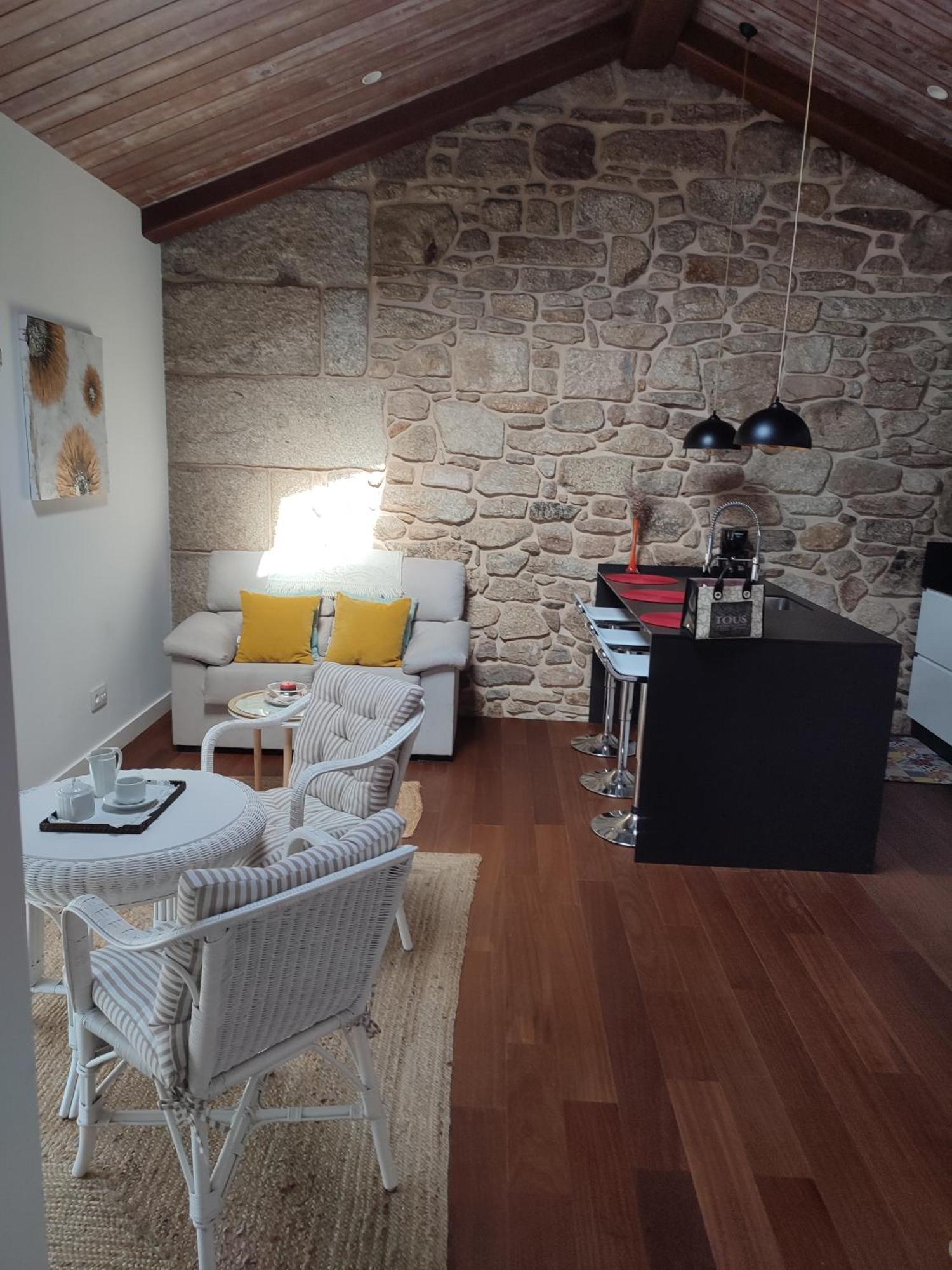 O Inino Casita Rural Costera Villa O Grove Eksteriør billede