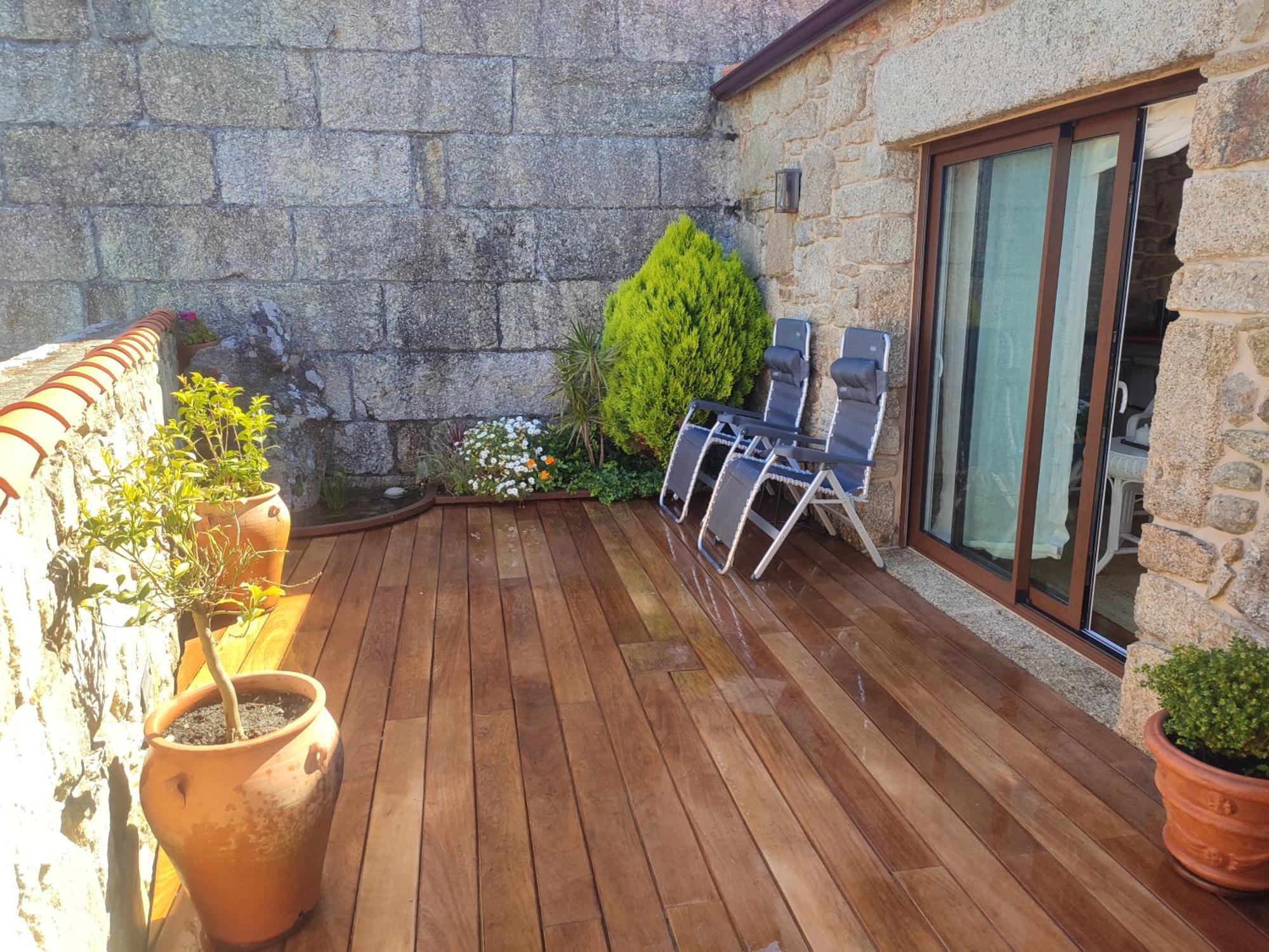 O Inino Casita Rural Costera Villa O Grove Eksteriør billede