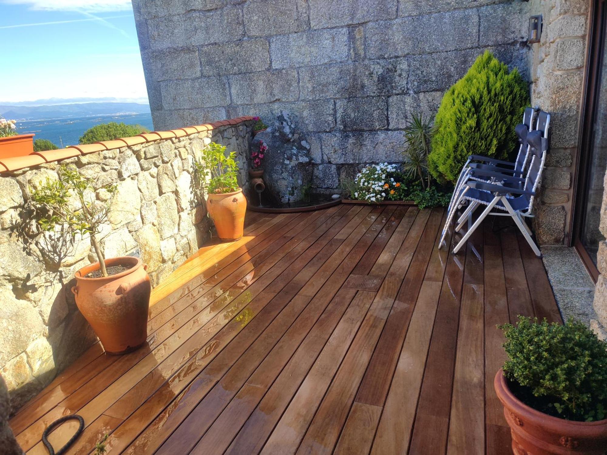 O Inino Casita Rural Costera Villa O Grove Eksteriør billede
